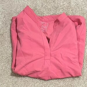 Desert rose oversize Rafaela figs scrub top limited edition